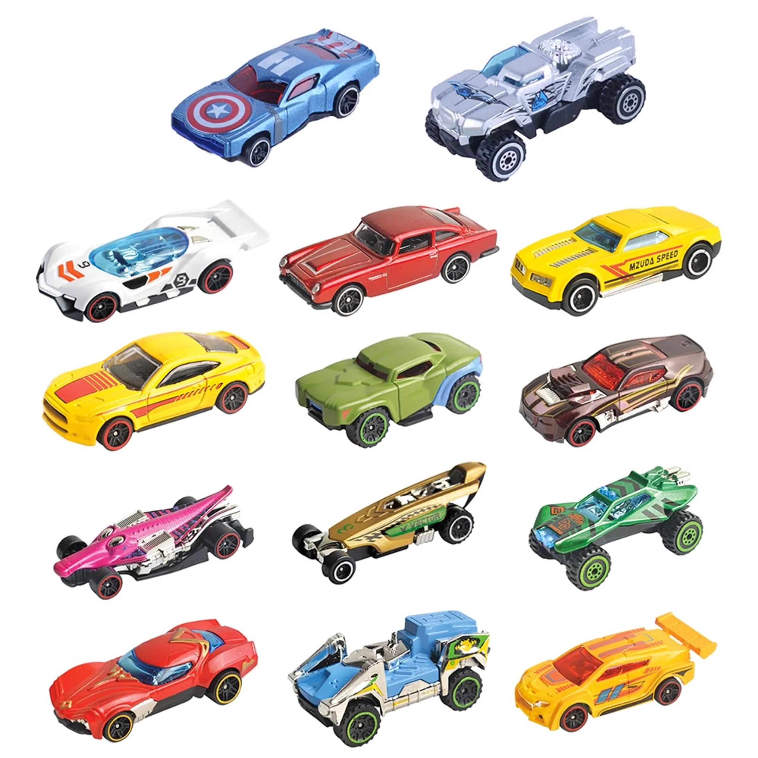 Power Joy Everyday Toy Alloy Car - 1:64 2pcs