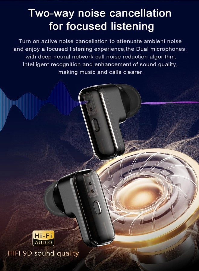 Smart Watch with Earbuds - 2.02"