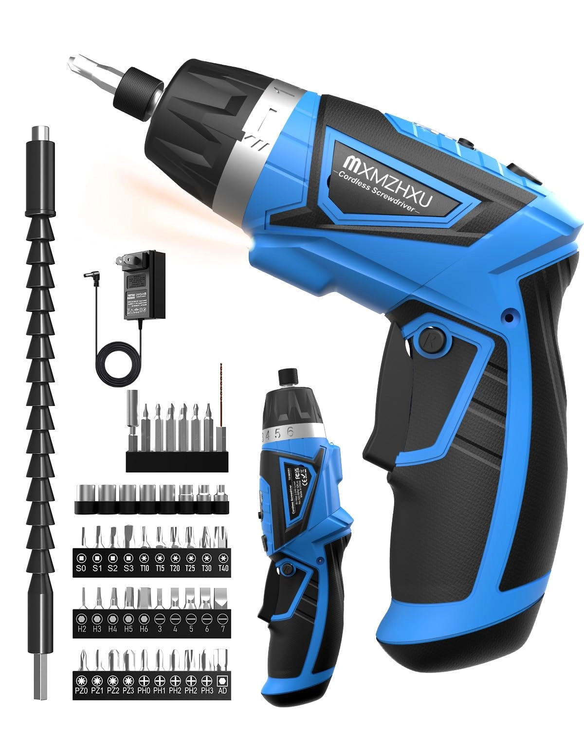 MXMZHXU Cordless Screwdriver - 2000mAh
