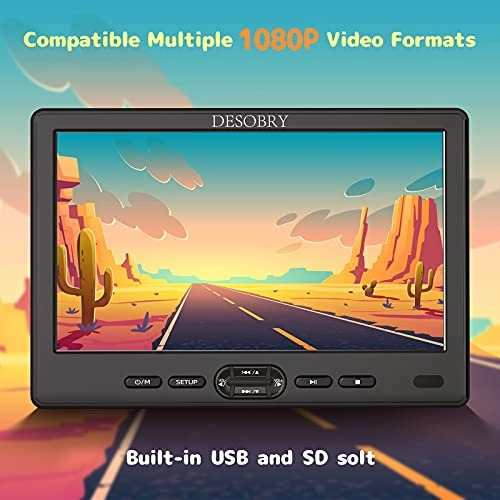 Headrest Car DVD Player - 10.5"