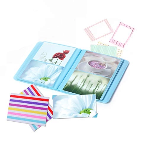 Instant Camera Accessory for Instax Mini 12 - Pastel blue Camera Bag Album