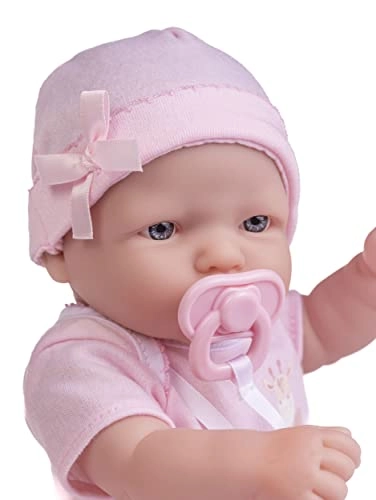 La Newborn Baby Doll Gift Set - 12" Pink Ages 2+