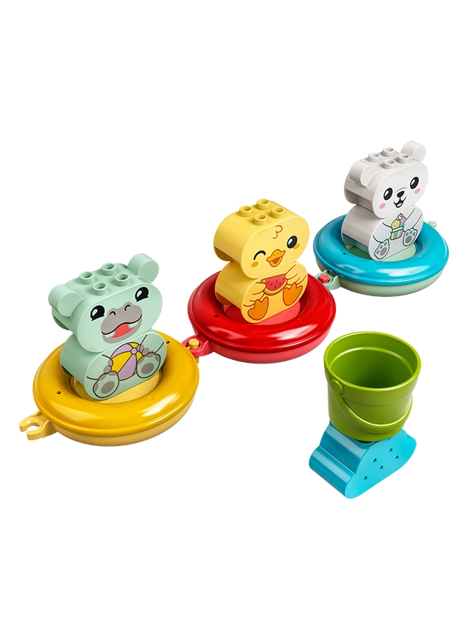 My First Bath Time Fun: Floating Animal Train 10965 - 14 Pieces 1+ Years