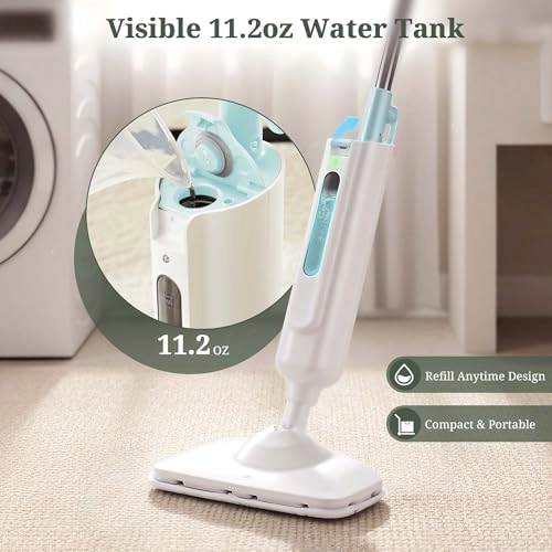 Steam Mop for Floor Cleaning - 11.2oz