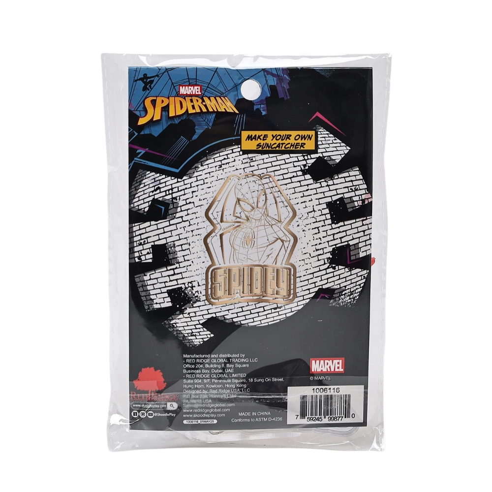 Make Your Own Suncatcher - Spider-Man