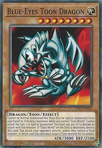 Yugioh Singles Blue-Eyes Toon Dragon LDS1-EN056 1st Edition