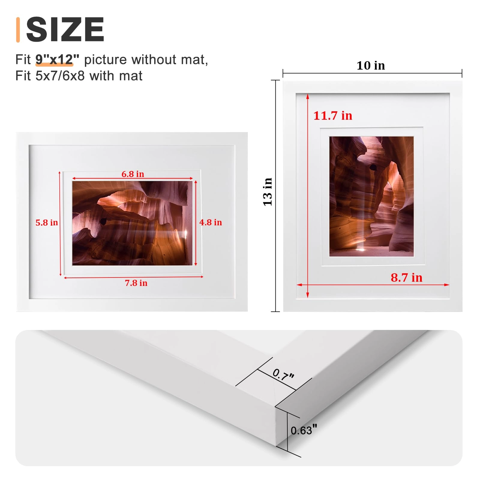 Picture Frames - 9x12