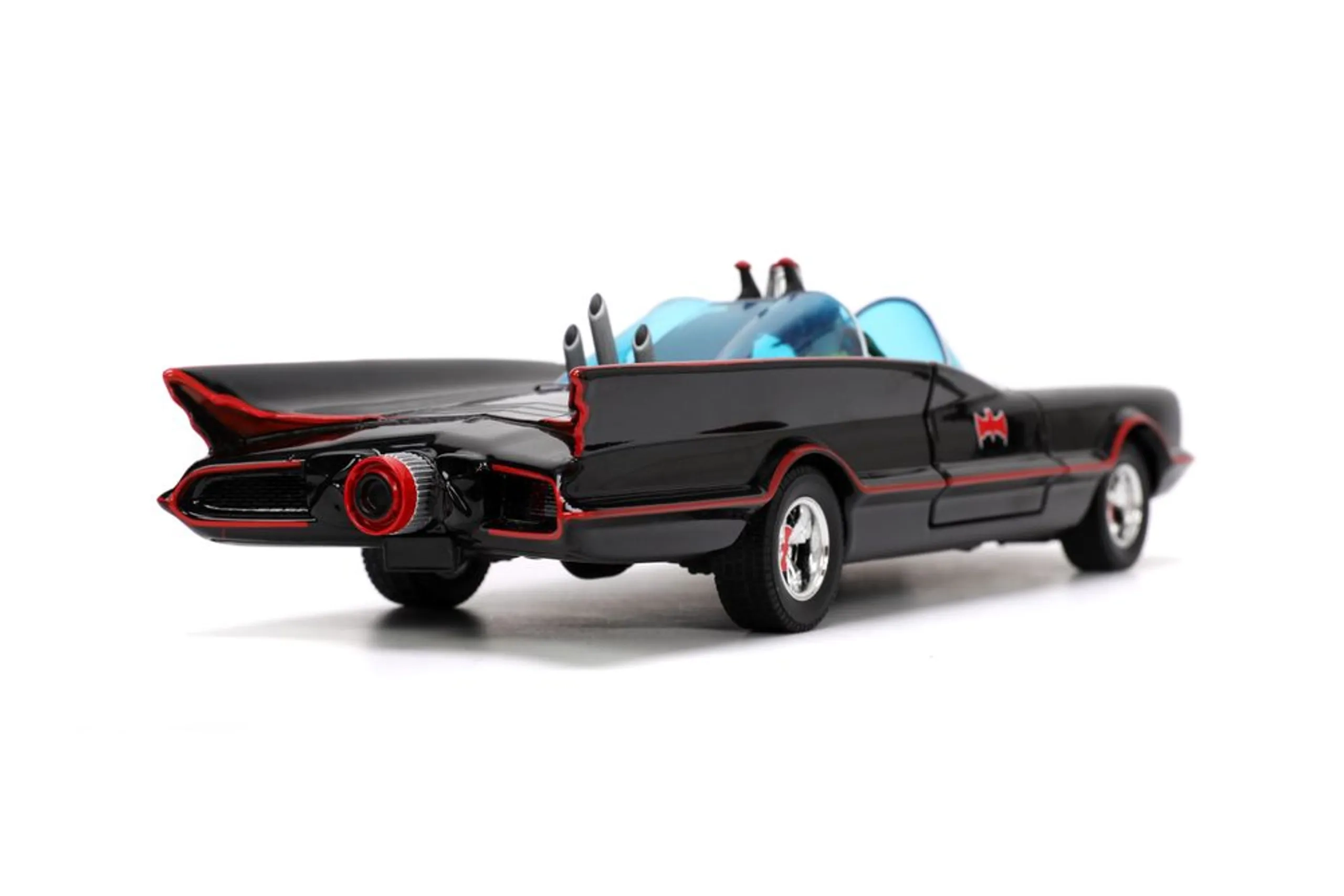 Batmobile 1966 - 1/24 19 cm + Batman + Robin + Joker + Penguin