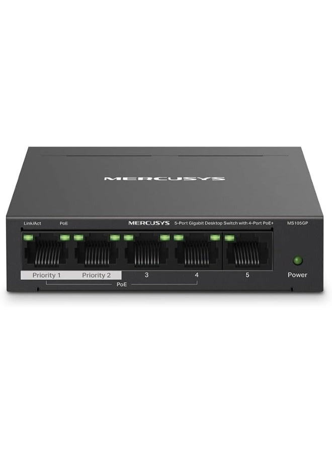 Mercusys MS105GP 5-Ports