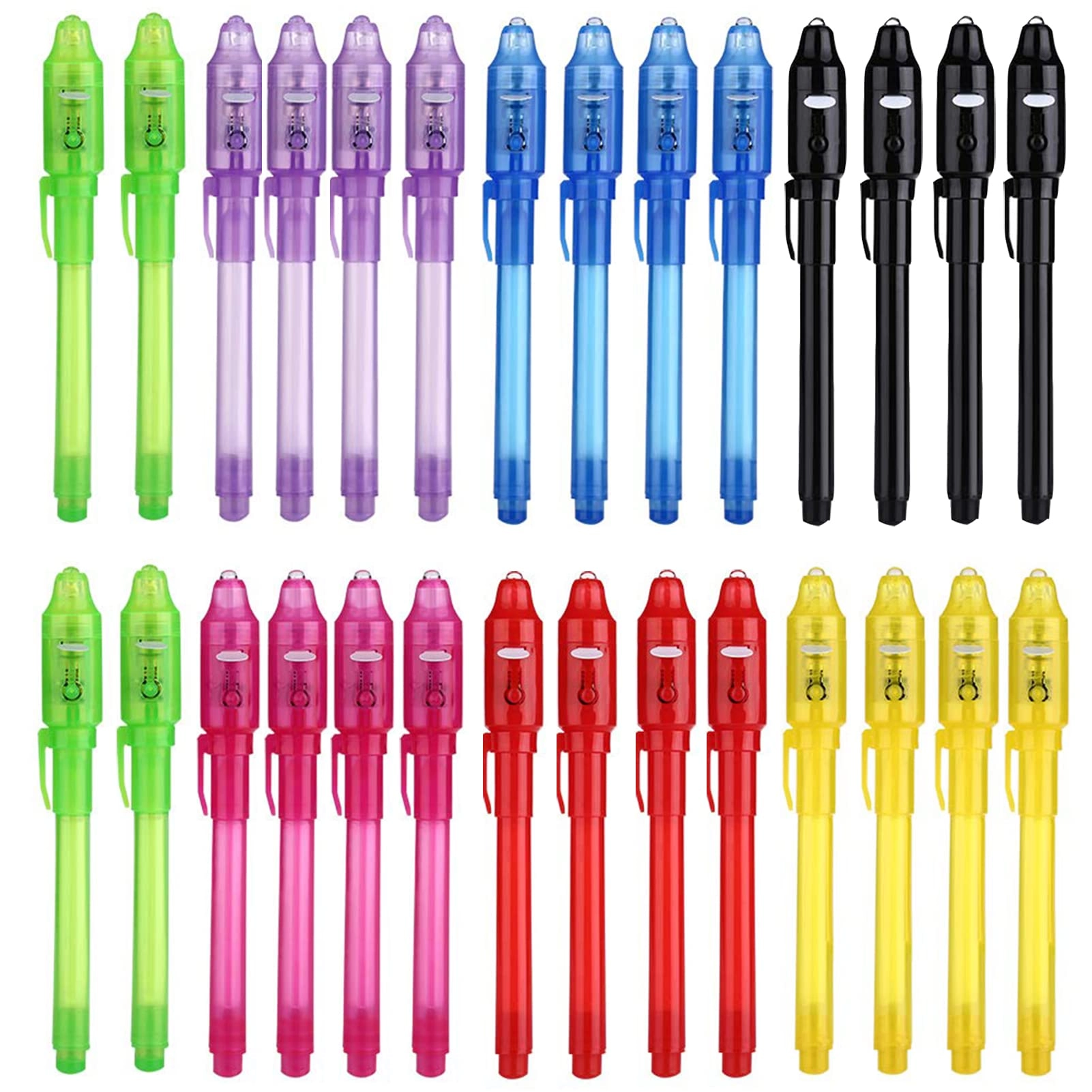 Invisible Ink Pen - 28Pcs UV Light