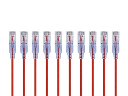 Monoprice SlimRun Cat6A Ethernet Patch Cable - 2ft