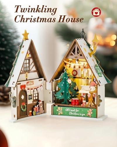 Miniature House Kit - Christmas