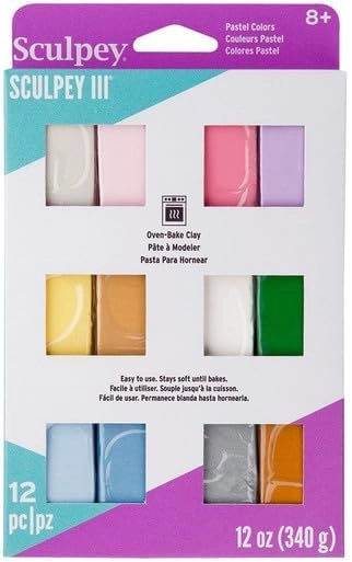 Iii Polymer Clay - 28g 12pcs.