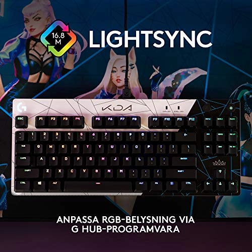 PRO K/DA - QWERTY Pan Nordic Layout Wired