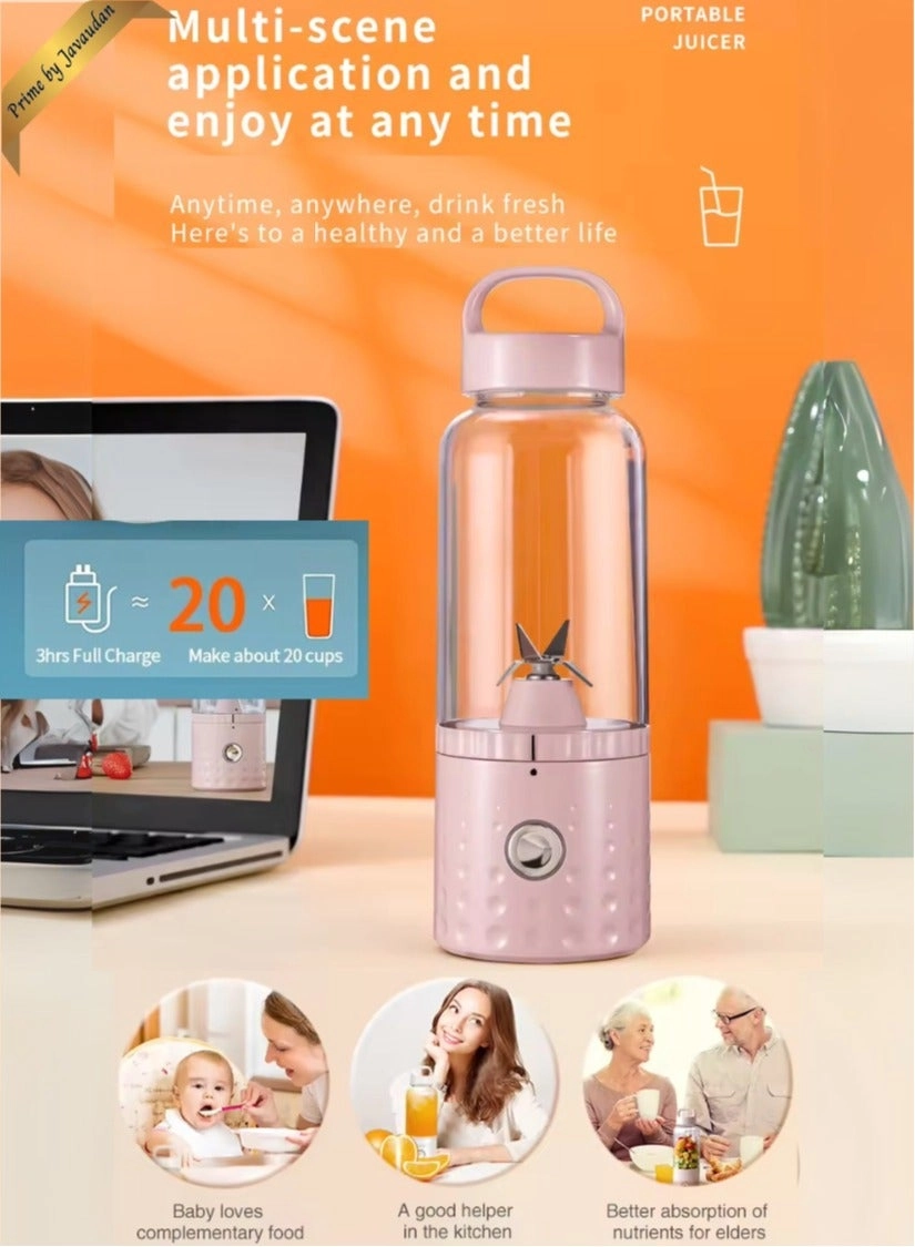 Mini Portable Blender - USB Rechargeable Multi-function