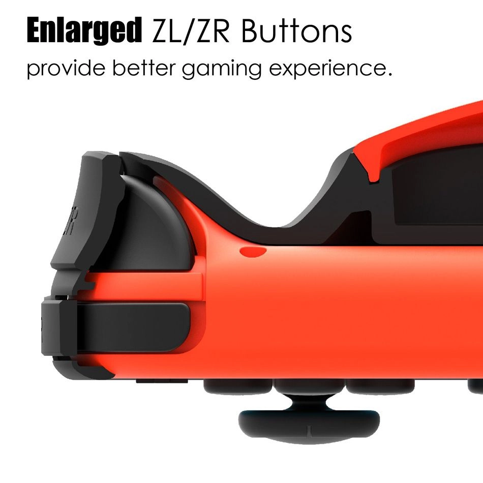 GripCase Body - Neon Blue & Red Switch + SnapGrip + TriggerGrip + PlusGrip