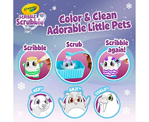 Scribble Scrubbie Pets ARCtic Snow Explorer - 3+ years