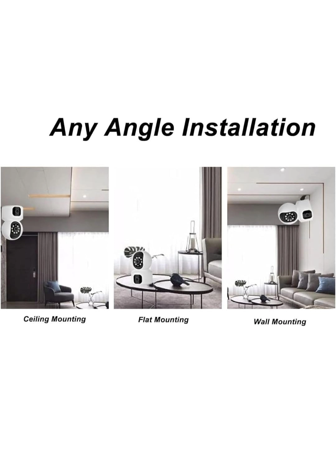 Two‑Way Audio & Video Wi‑Fi Security Camera 1080p