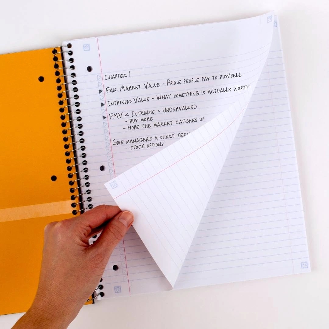Spiral Notebook 8-1/2" x 11" Spiral - Lined 100 Sheets