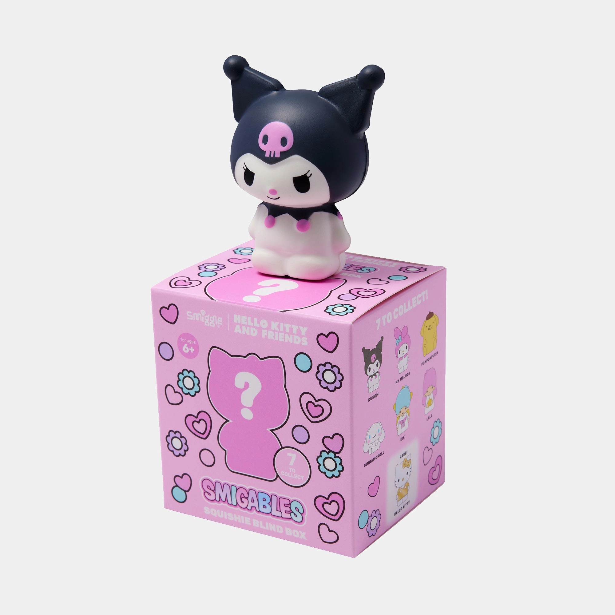 Hello Kitty & Friends Squishie Blind Box - 7 pcs
