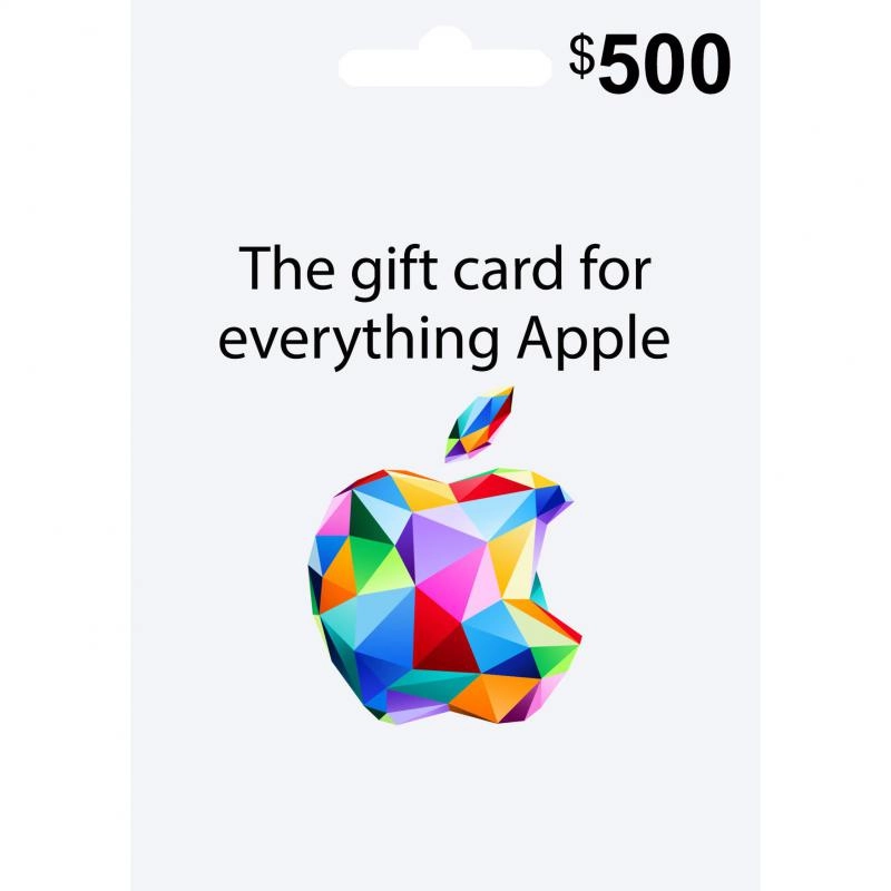 Apple Distribution International Ltd. App Store & iTunes Gift Card - 500$
