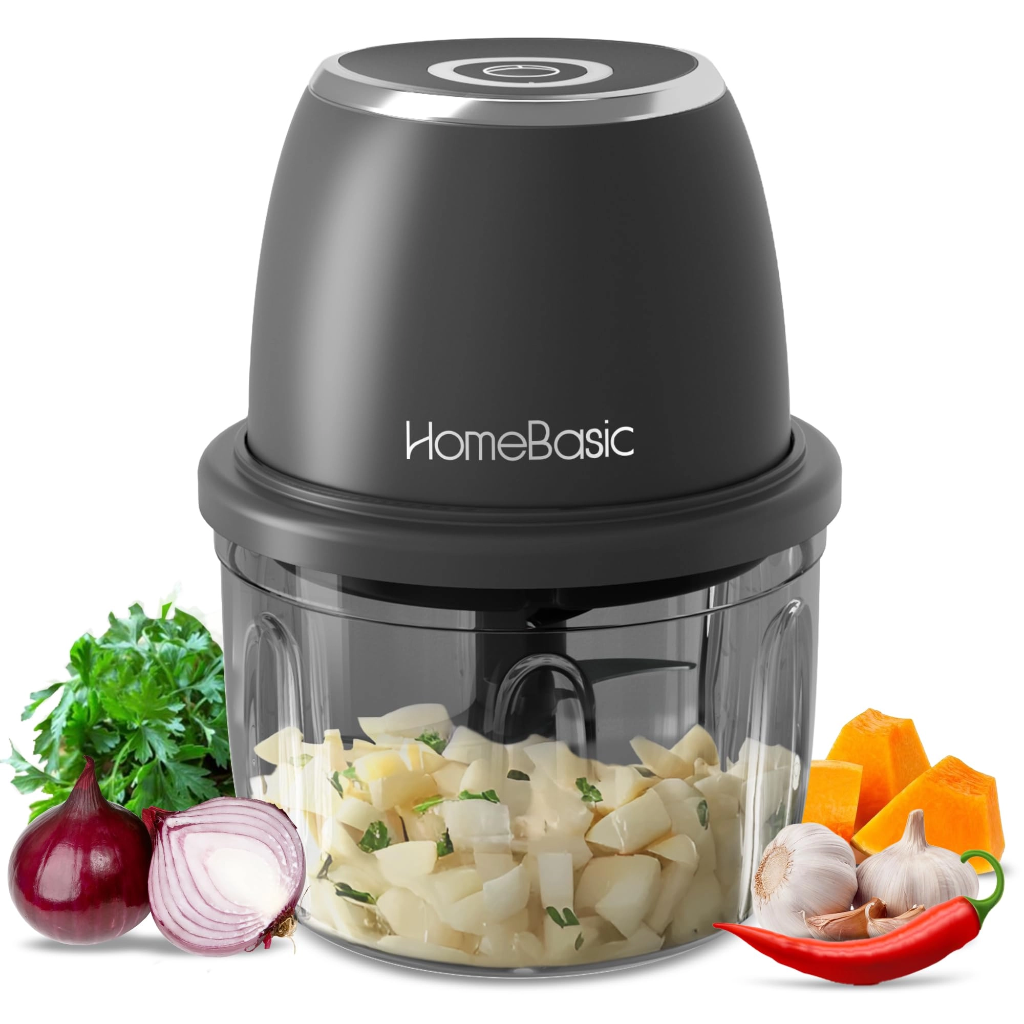 Home Basic Electric Chopper - 350ml Rechargeable