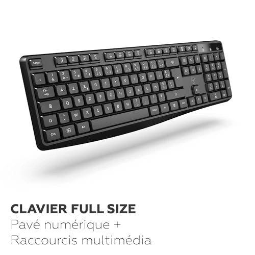Deluxe Wireless Keyboard - FR Wired/Wireless