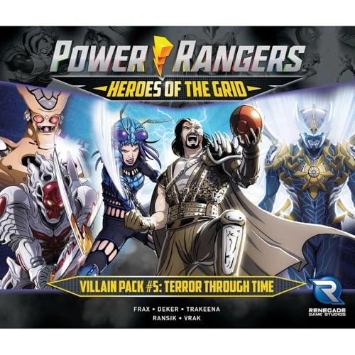 Power Rangers Heroes of The Grid: Villain Pack 5 Terror Through Time Expansion