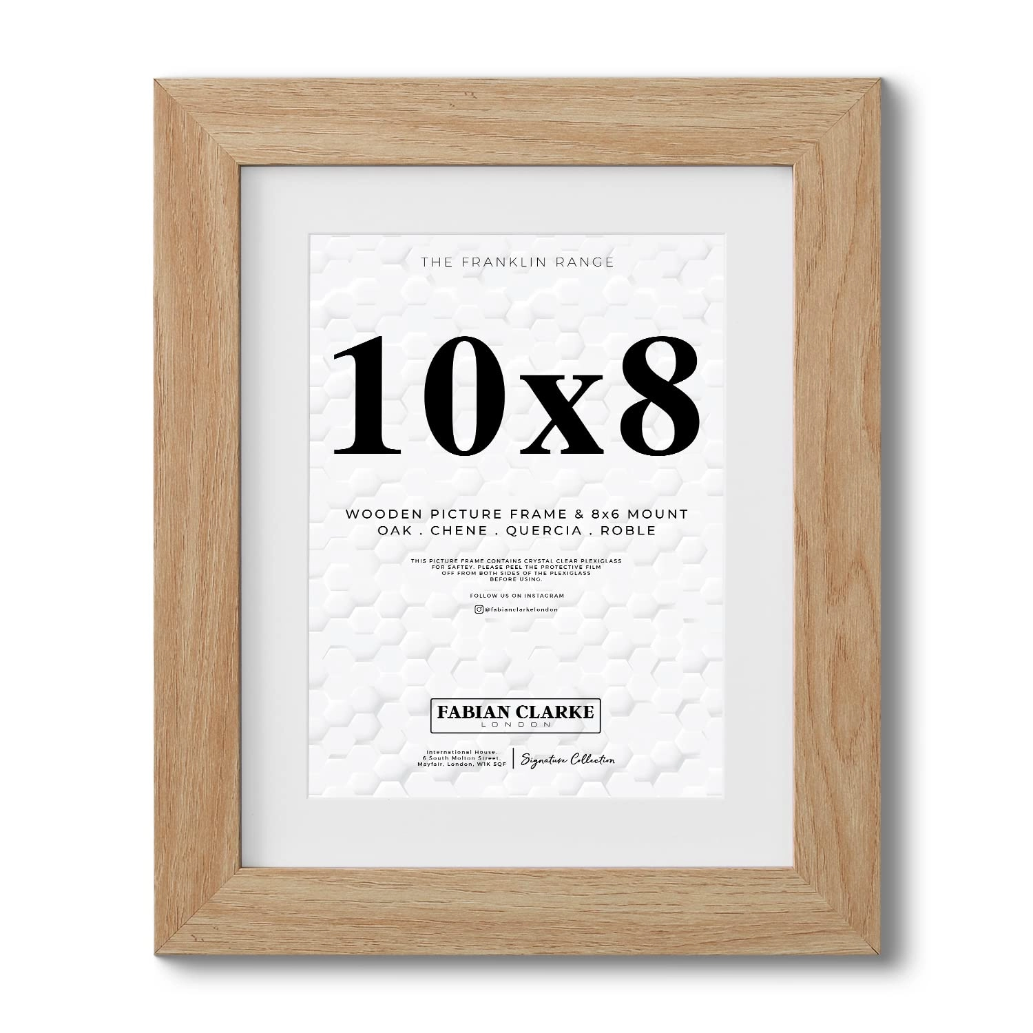 fabian clarke london 10x8 Picture Photo Frame - 10 x 8 inches