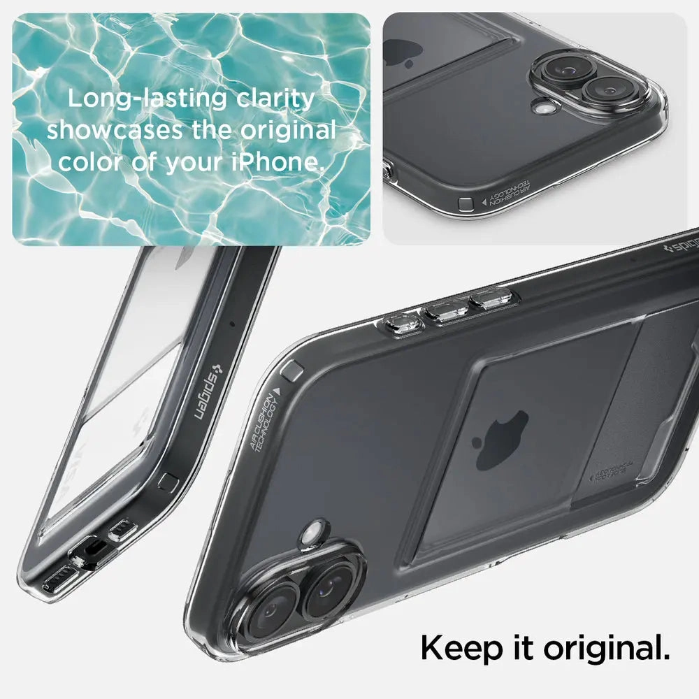 Liquid Crystal MagFit Clear Case for iPhone 16 Plus
