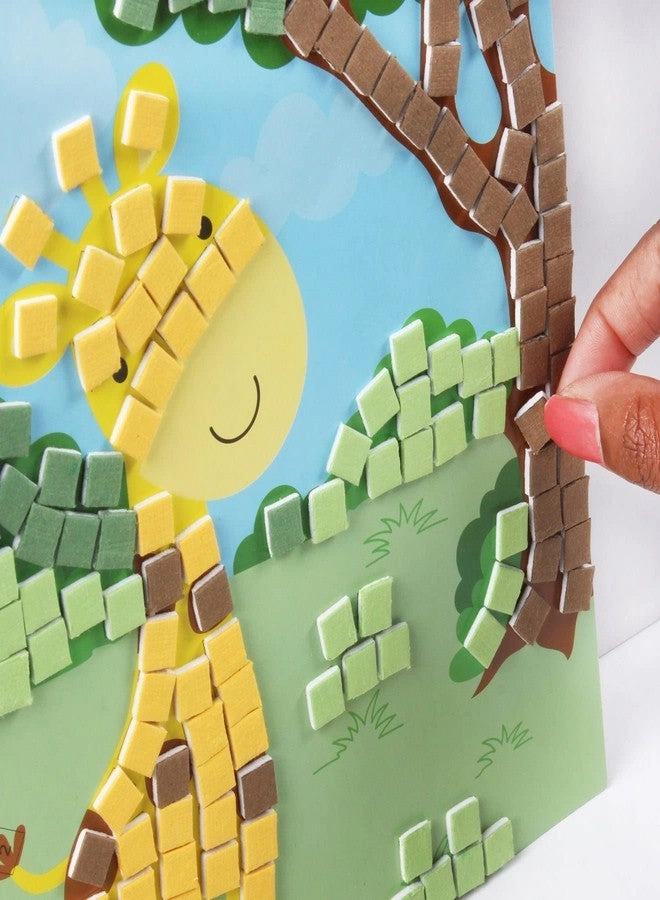 Mosaic Art Decor Peel & Stick - Giraffe