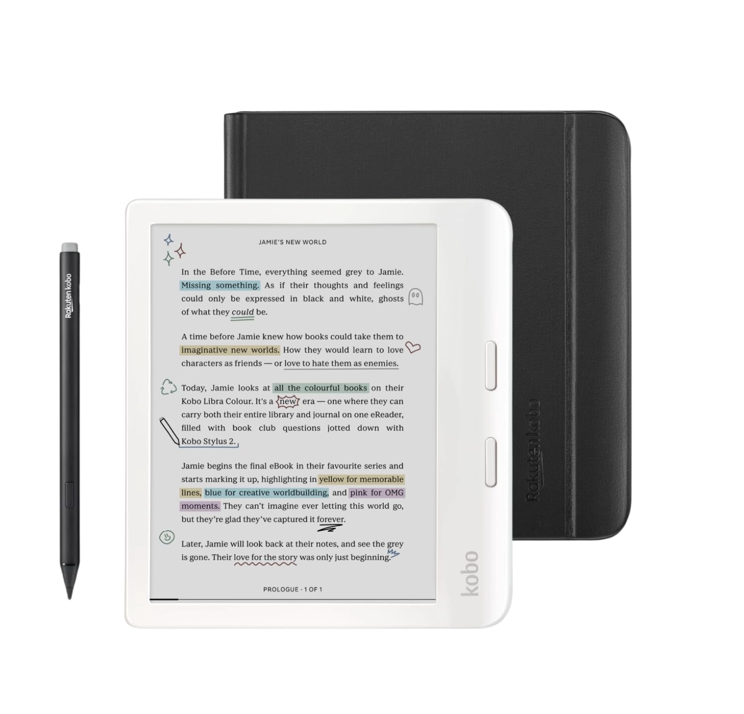 Libra Colour - 7 Inches 32GB Case Bundle