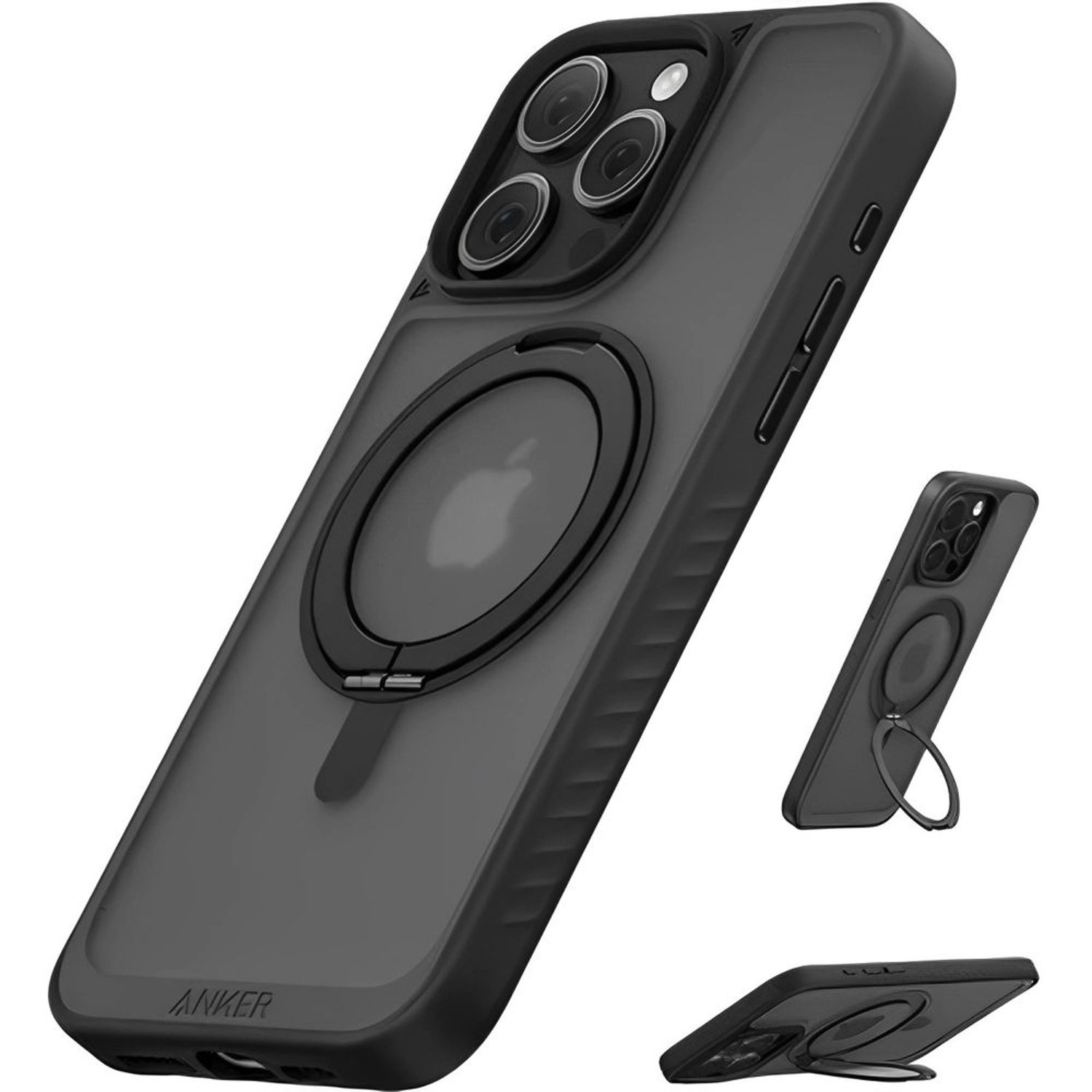 Anker 360 Ring Stand Magnetic Case with MagSafe for iPhone 16 Pro