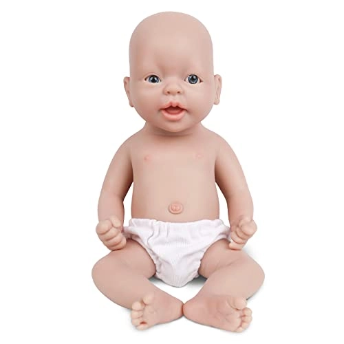 Reborn Baby Doll - 14 inch Silicone Girl Ages 3+