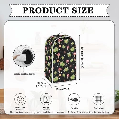 Kitchen Appliance Cover - Cute Frog Fabric