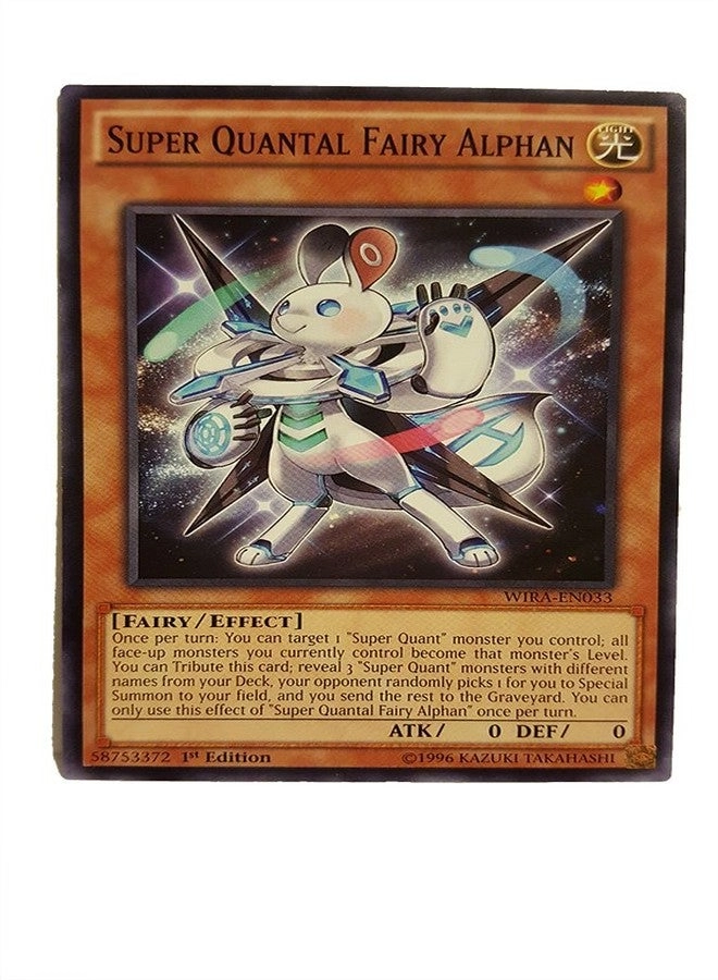 Yu-Gi-Oh! Super Quantal Fairy Alphan WIRA-EN033