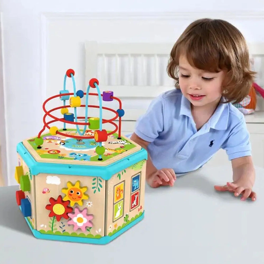 7-in-1 Activity Cube - 2 years & above 6 pieces