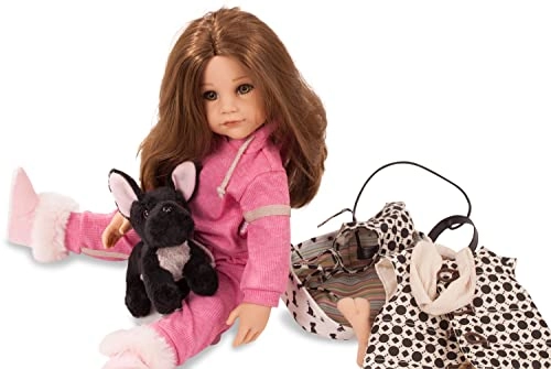 Hannah Standing Doll - 50 cm Brown Hair Olive Eyes Set