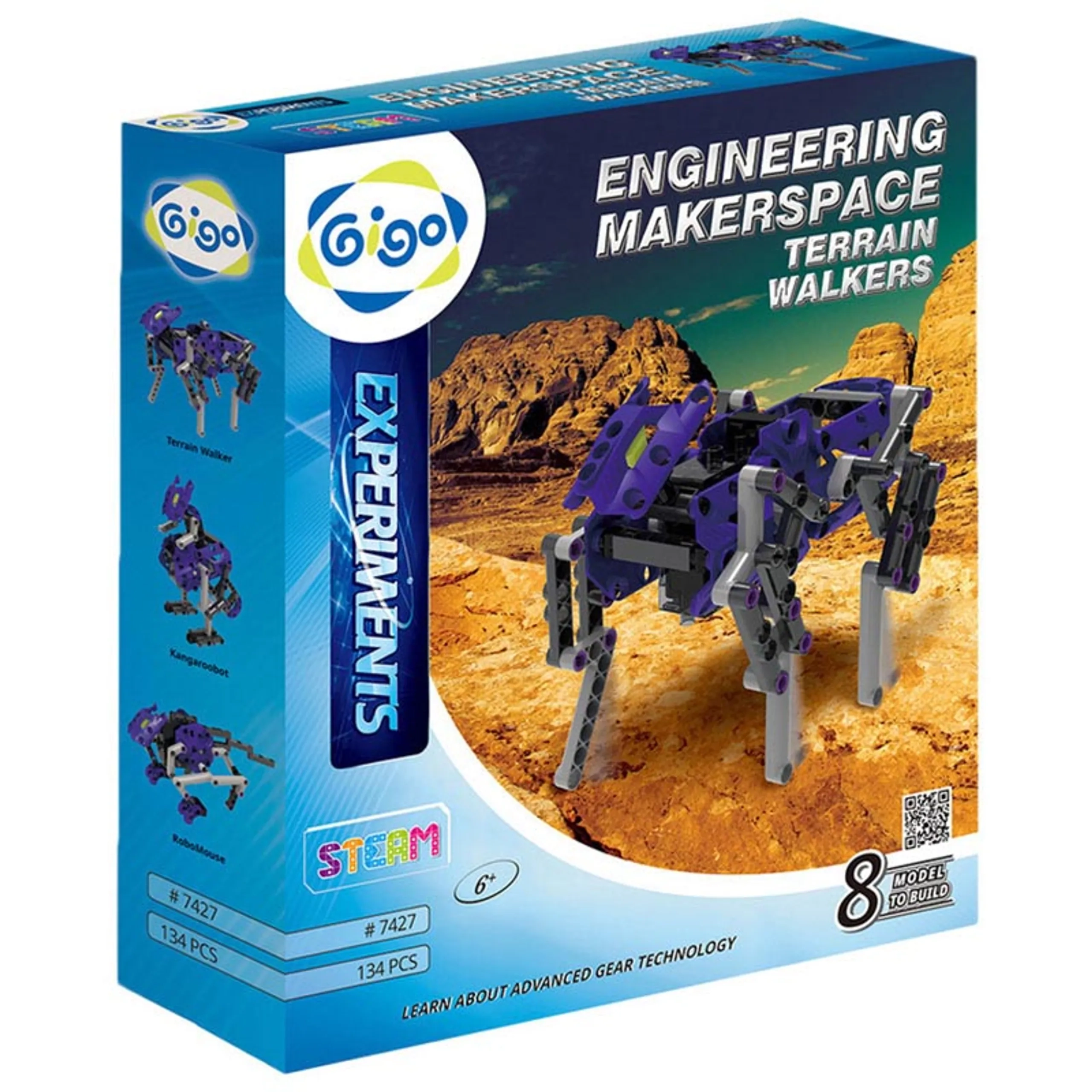 Gigo Engineering Makerspace Terrain Walkers - 8 years+