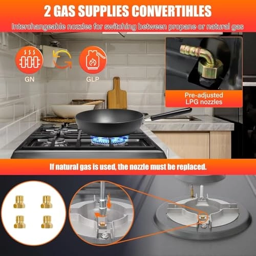 GHSS302 Gas hob