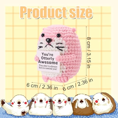 Sea Otter - 8 cm Crochet