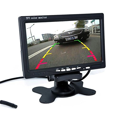 KNRAGHO Rearview Car TFT LCD Monitor - 7 Inch