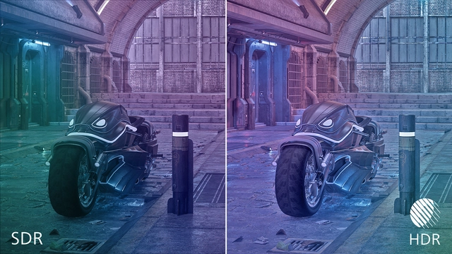 High Dynamic Range (HDR) for more lifelike colorful visuals