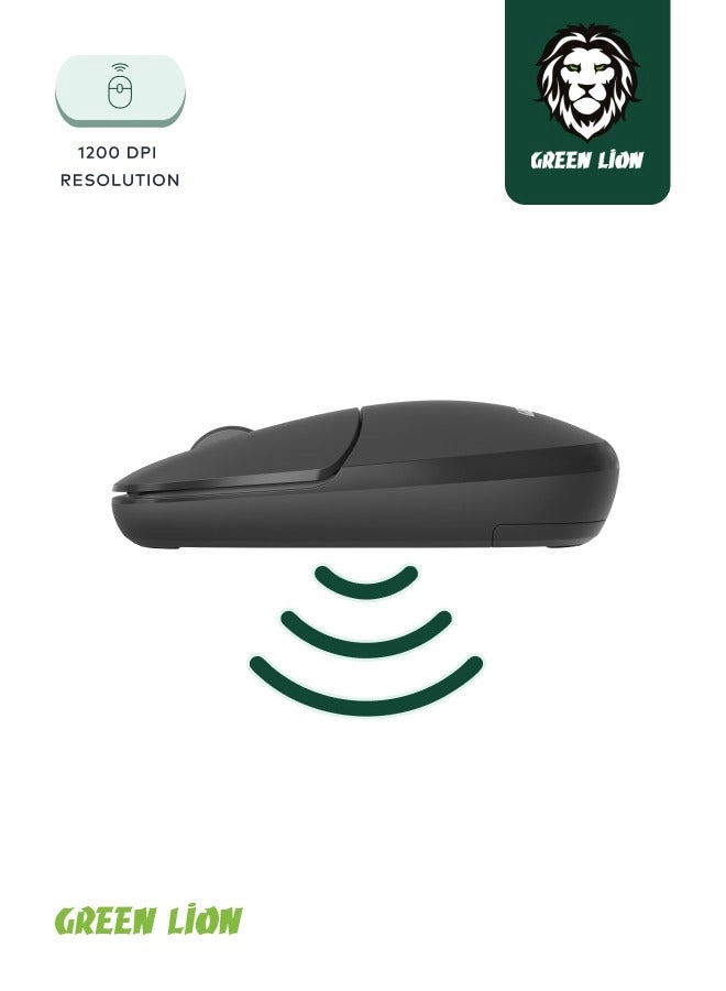 GKM-200 - Wireless Keyboard and Mouse Combo Black