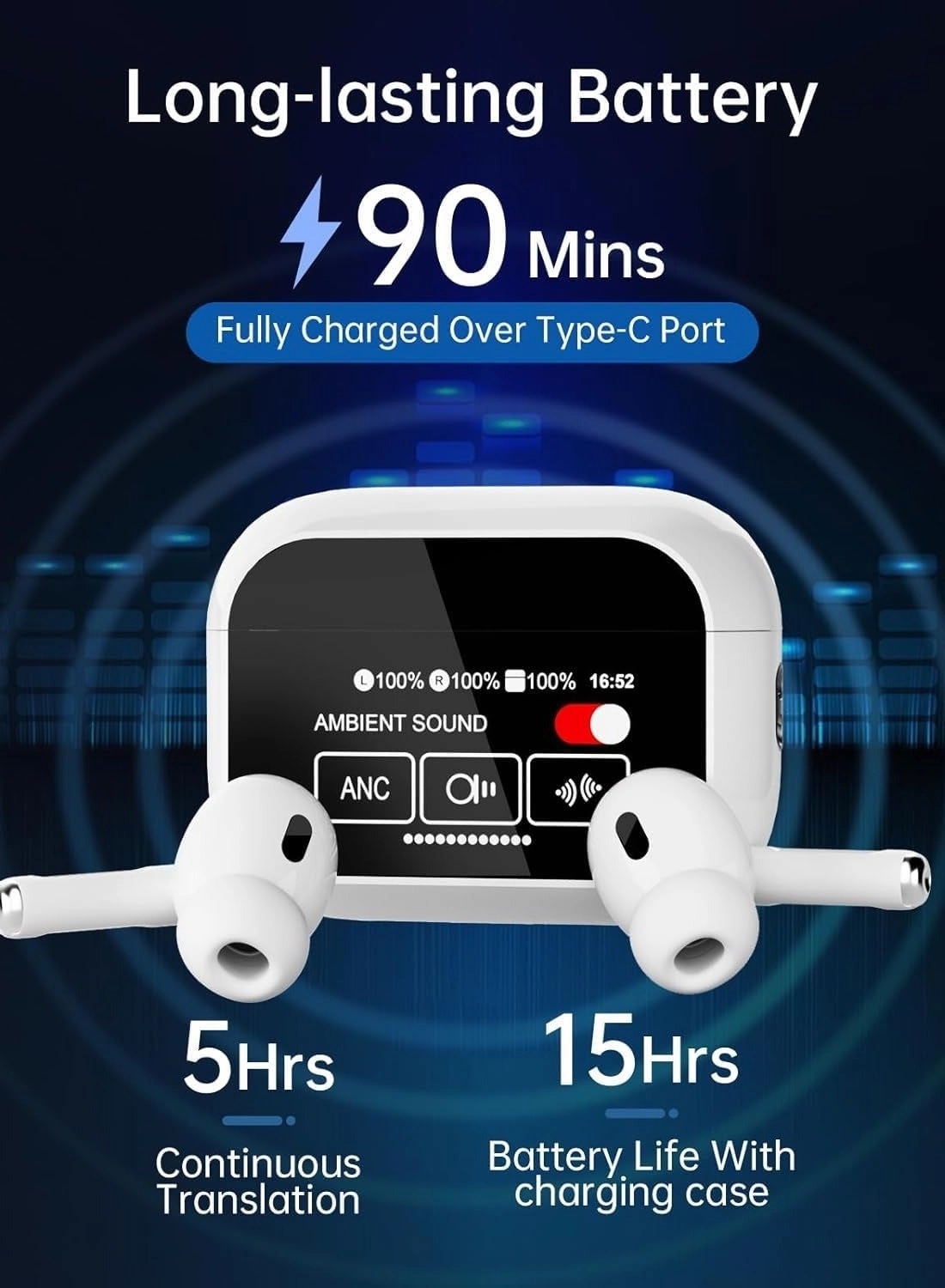 Translation Earbuds - 150 Languages