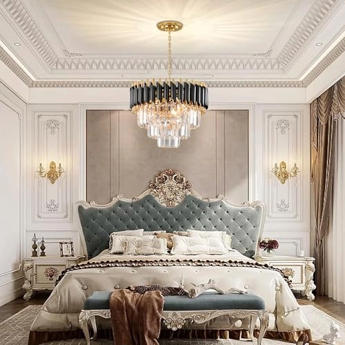 Crystal Chandelier - 23.6inch