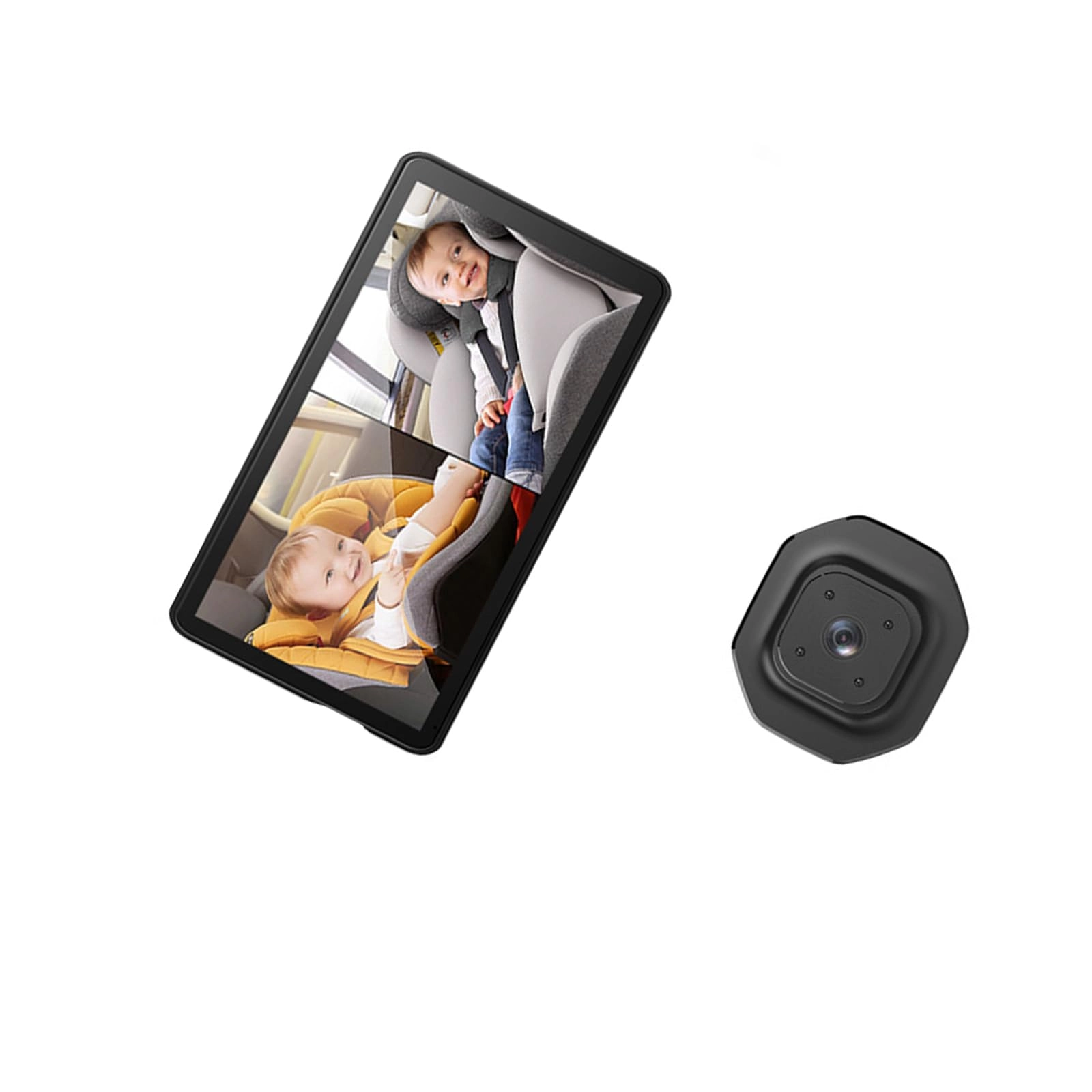 KFFENG Double Lens IR Monitor - 5 Screens Car Rear Seat