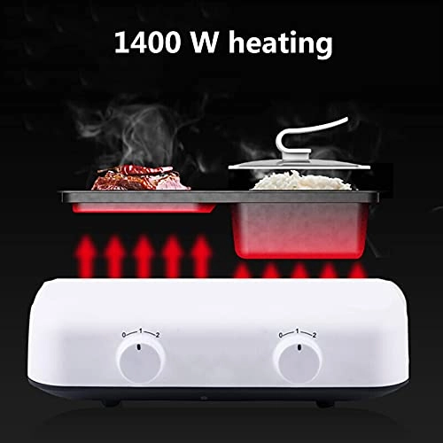 2-tier electric grill pan - 1200 W 5-7 peoples
