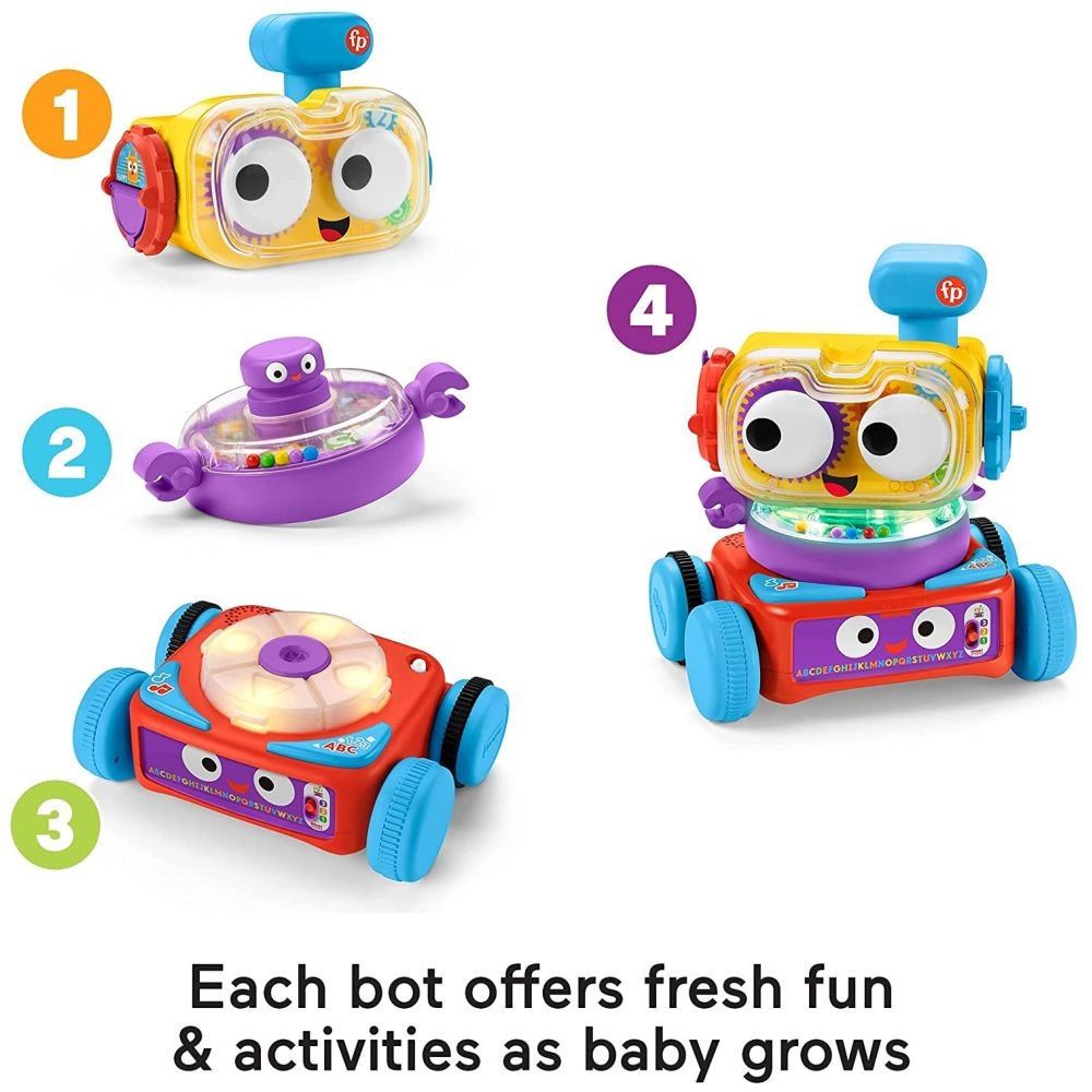 4-in-1 Ultimate Learning Bot - Suitable for 6 months and above