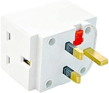 3 Way Socket Multi Plug Fused Adapter - UK